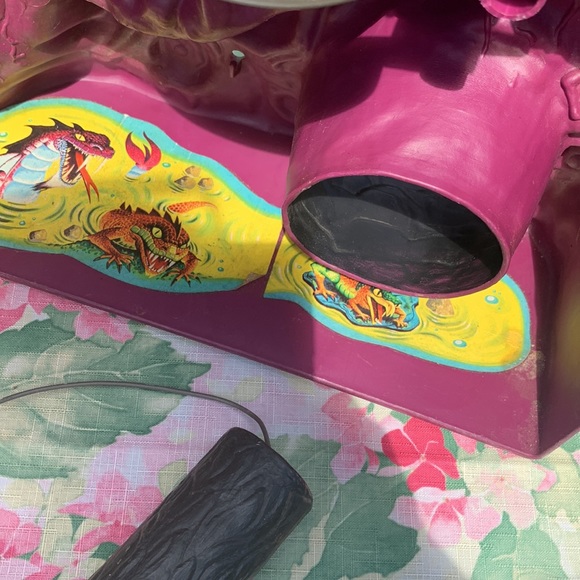 Vintage He-Man Snake Mountain Toy c. 1983 with Microphone Rare - Picture 7 of 11